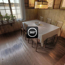 Halosenniemen ruokasali, 360-asteen kuva