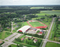 Kellokosken jäähalli ja urheilukenttä kuvattuna 2000-luvun alkupuolella.