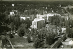 Kellokosken sairaalan alue 1960-luvulla. 