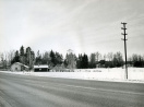 Näkymä Tuusulan tieltä Vähämuorin kerrostalojen kohdalta Rusthollin suuntaan vuodelta 1973. Kuva Max Hagman, Tuusula museon kokoelma